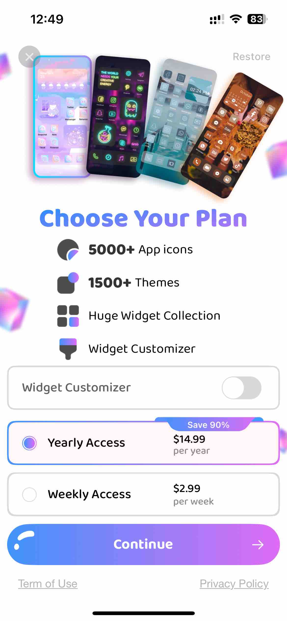 Themie: Wallpapers & Theme
