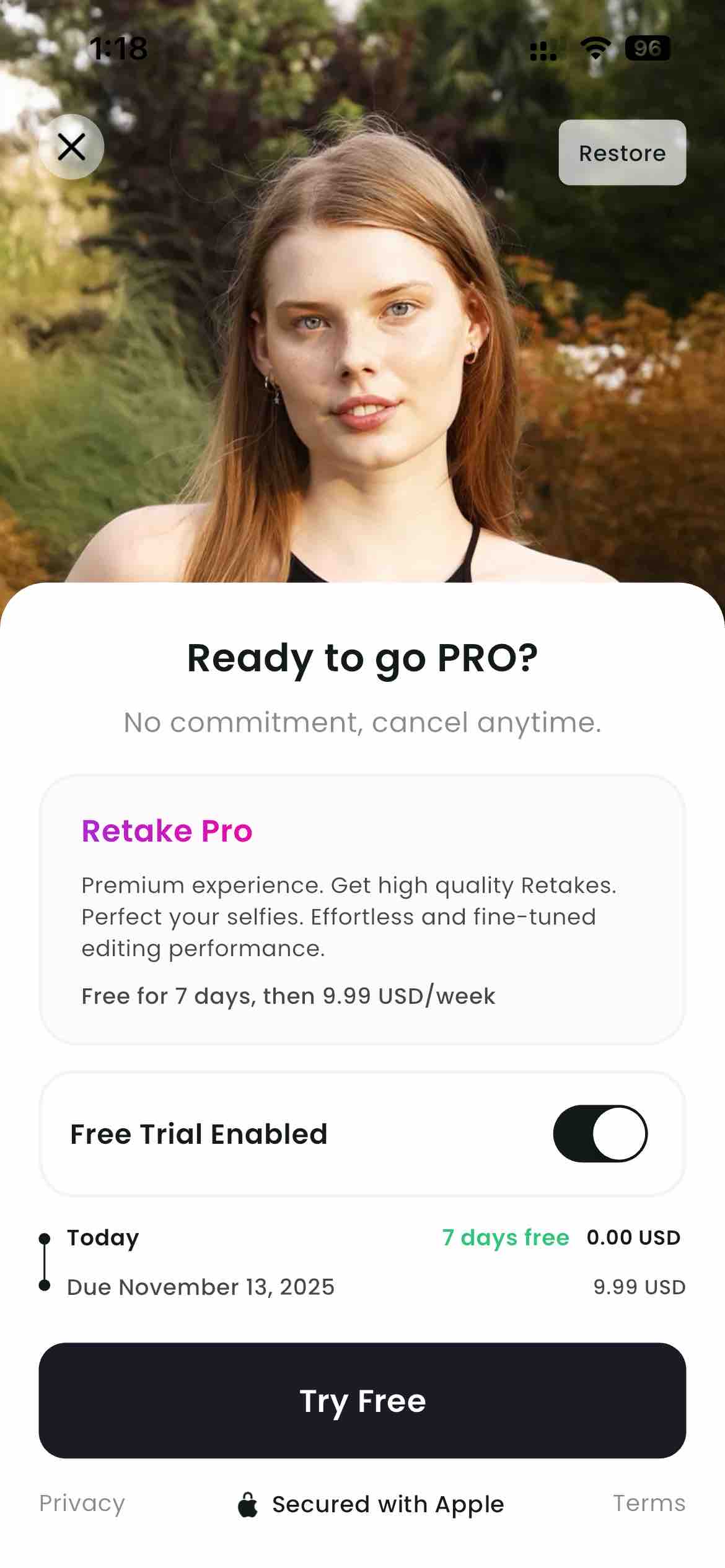 Retake AI Face & Selfie Editor