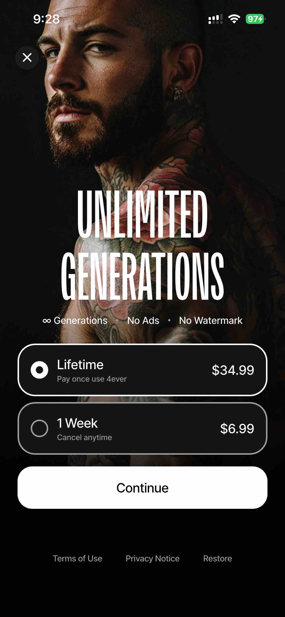 InkAI: AI Tattoo Generator