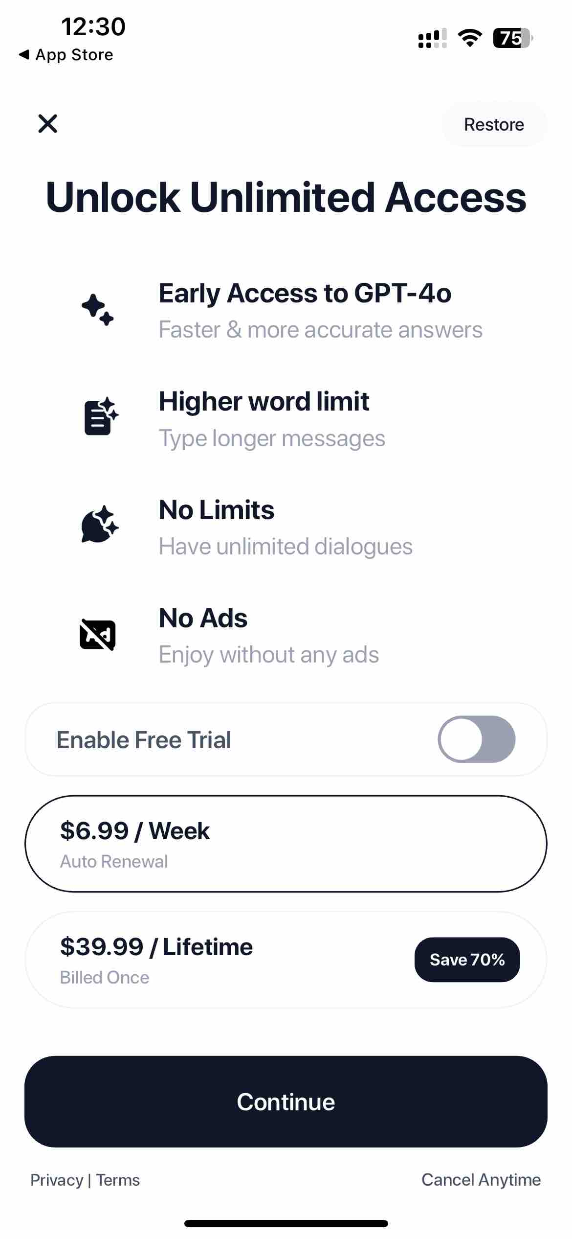Chatbot AI: Developed on GPT 4