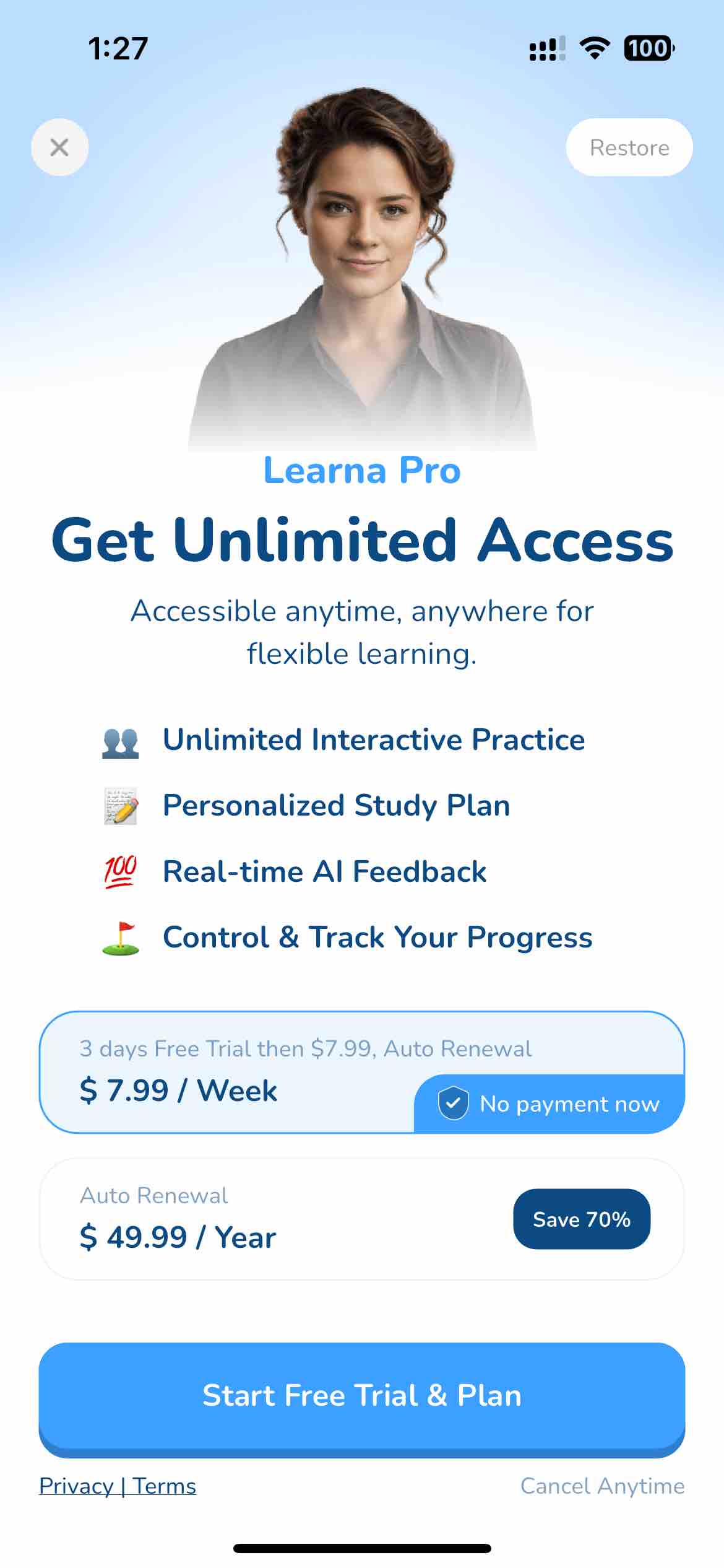 Speak & Learn English: Learna