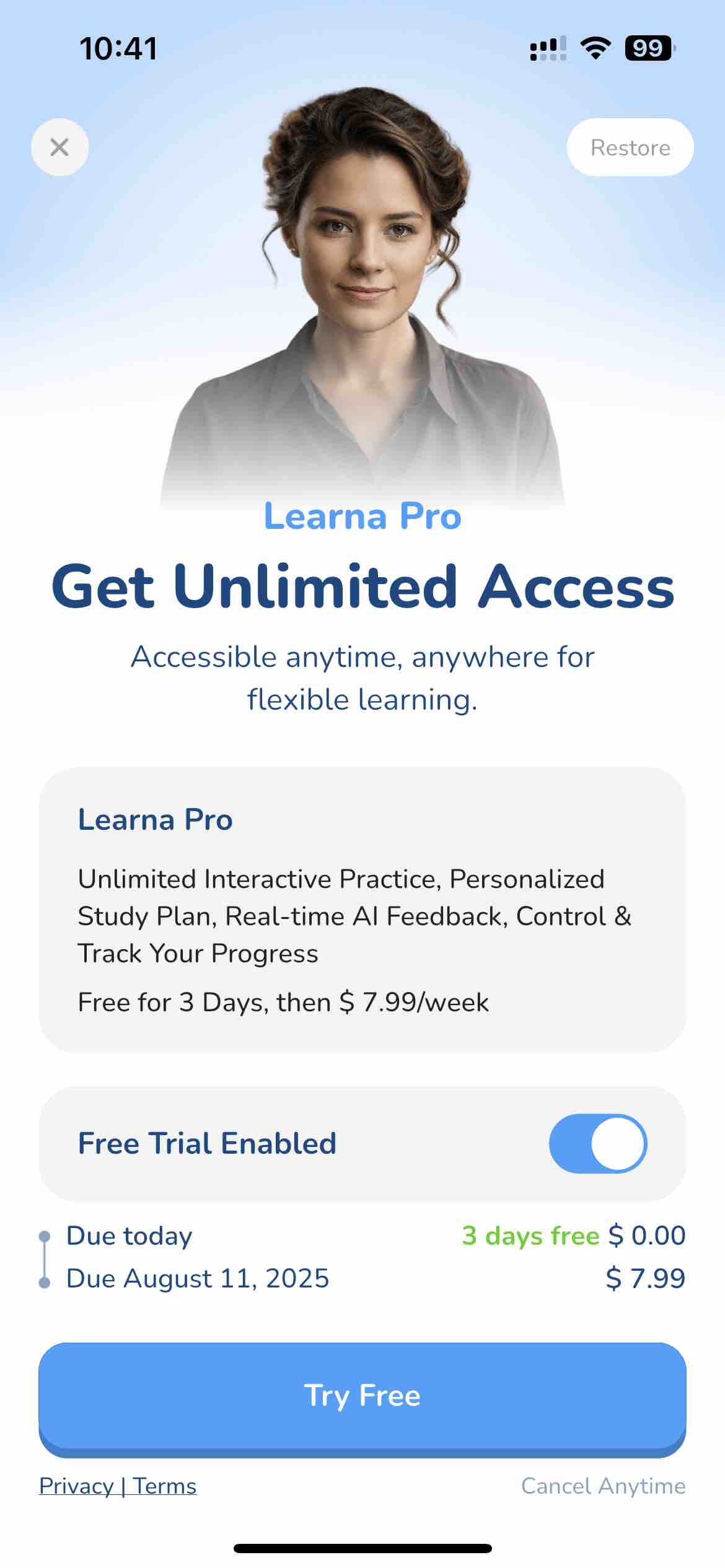 Speak & Learn English: Learna