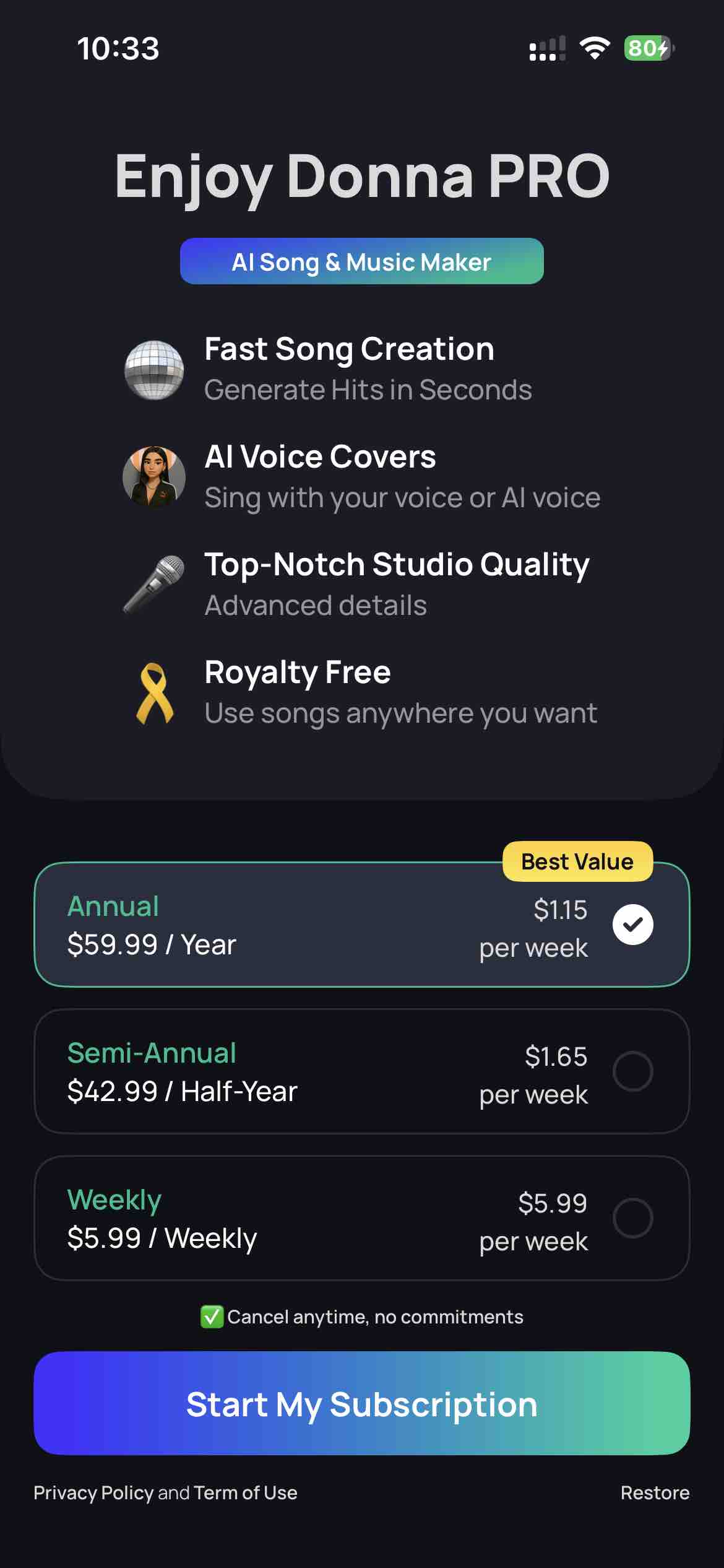 Donna AI Song & Music Maker