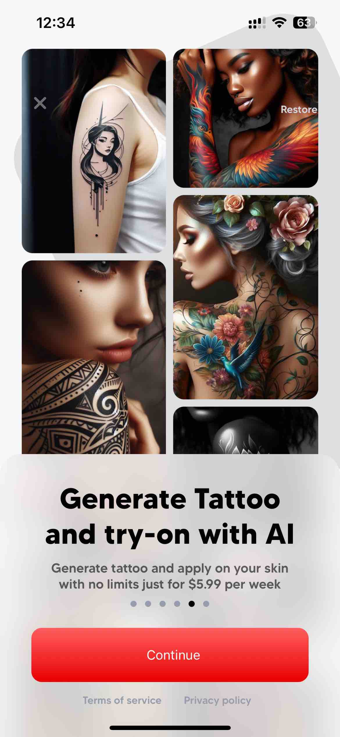 AI Tattoo: Design Generator