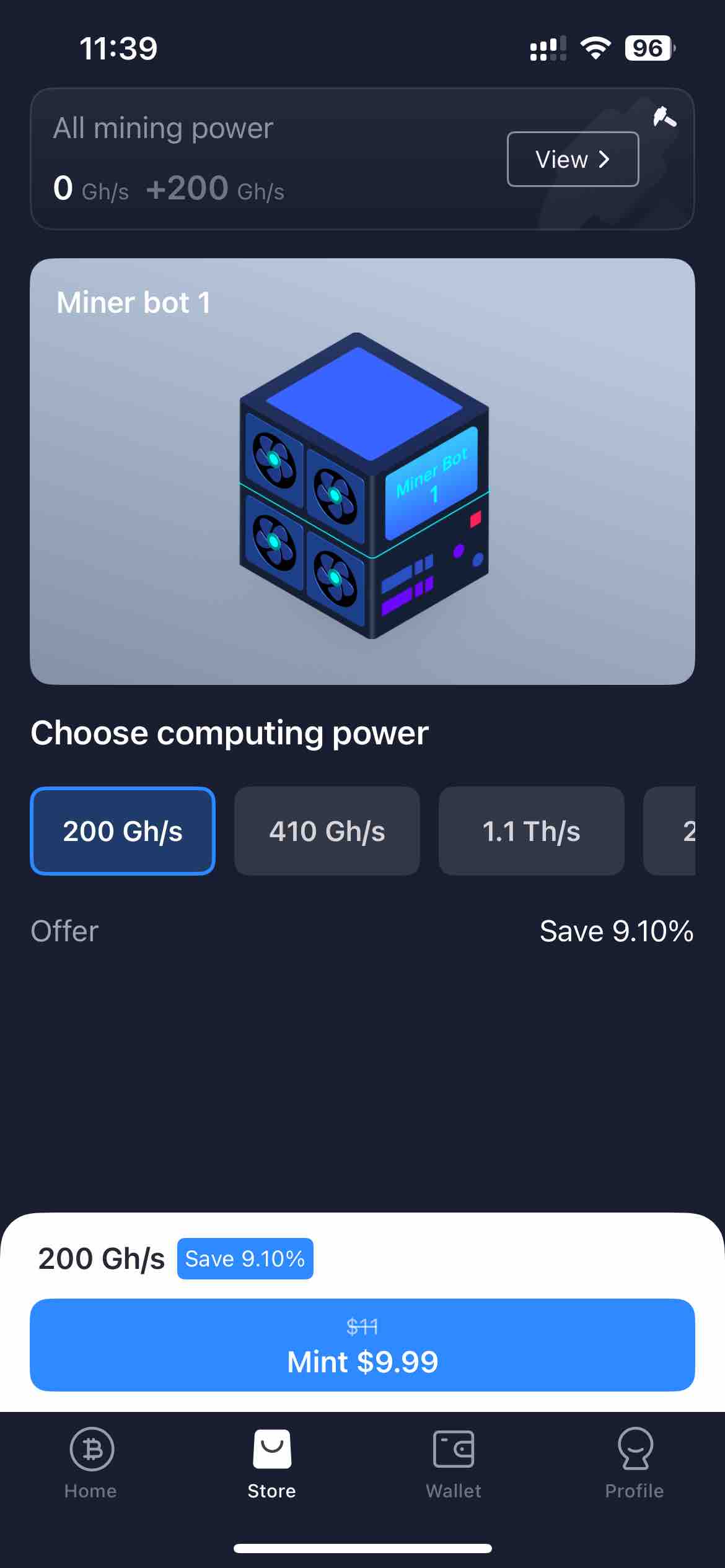 Bitcoin Mining · Cloud Mining