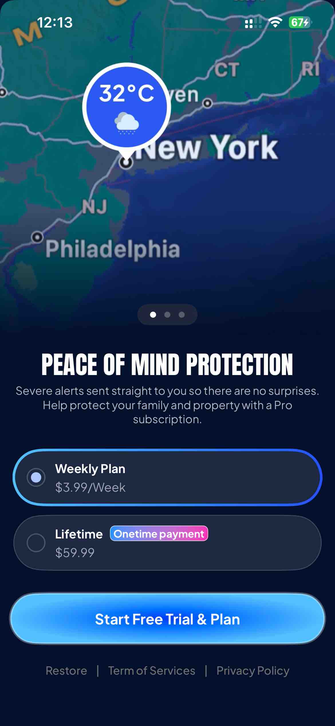 NOAA: Weather Radar & Forecast