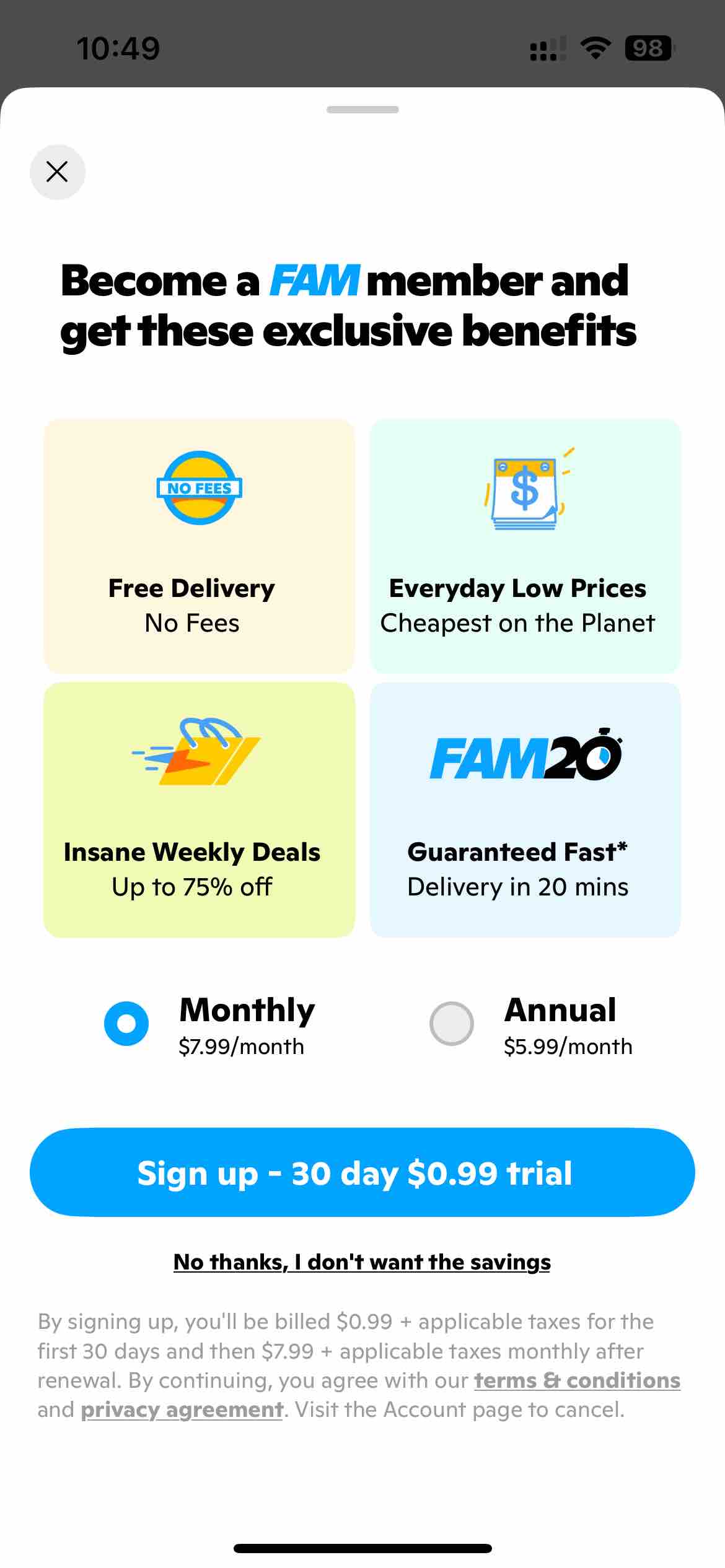 Gopuff - Food & Drink Delivery
