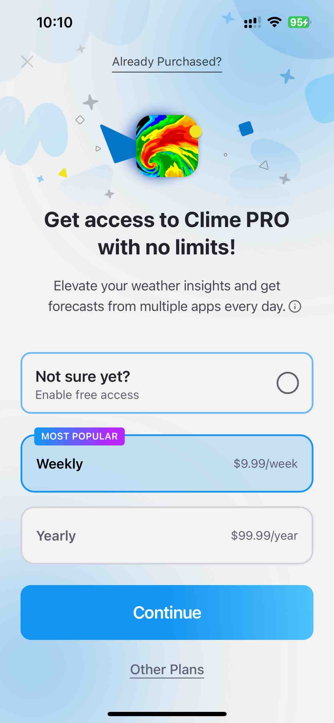 Clime: NOAA Weather Radar Live