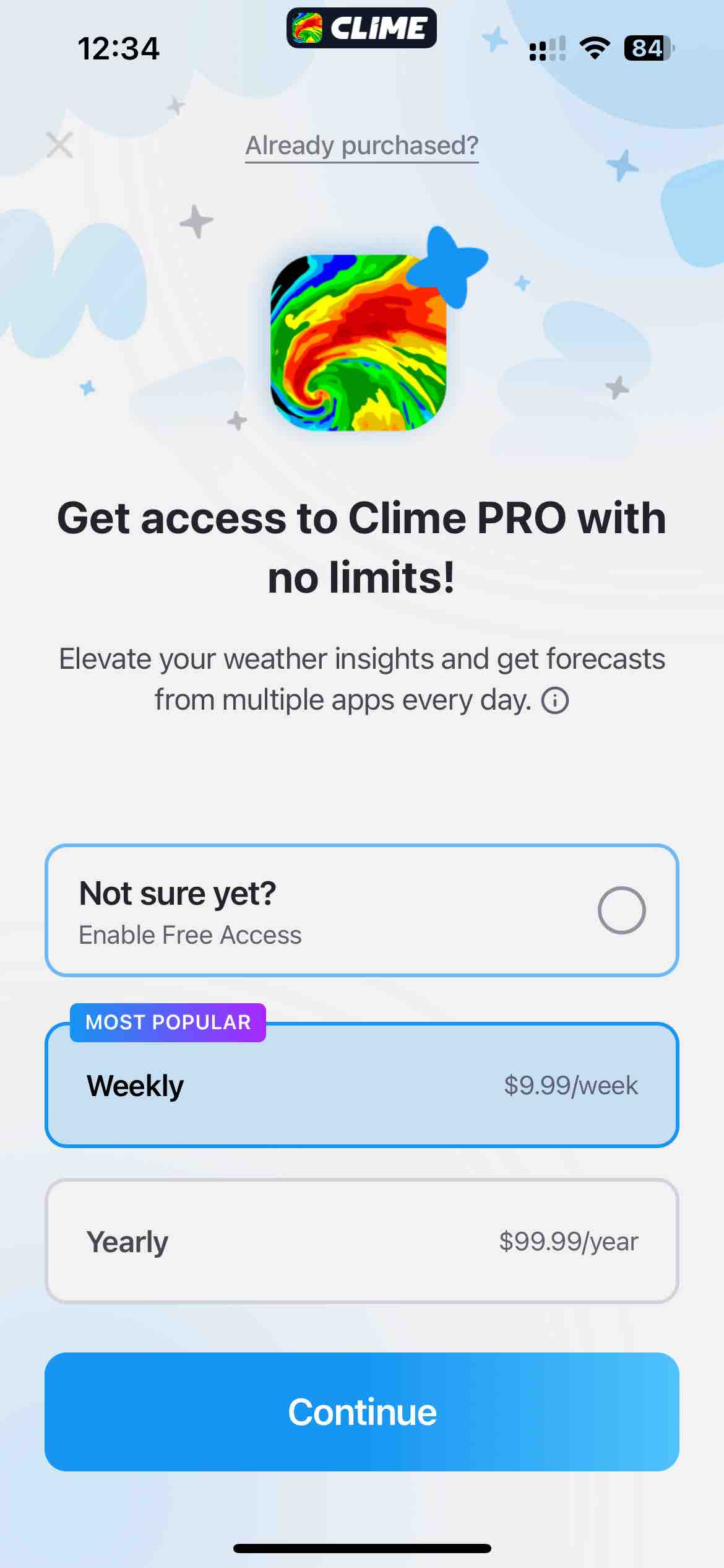 Clime: NOAA Weather Radar Live