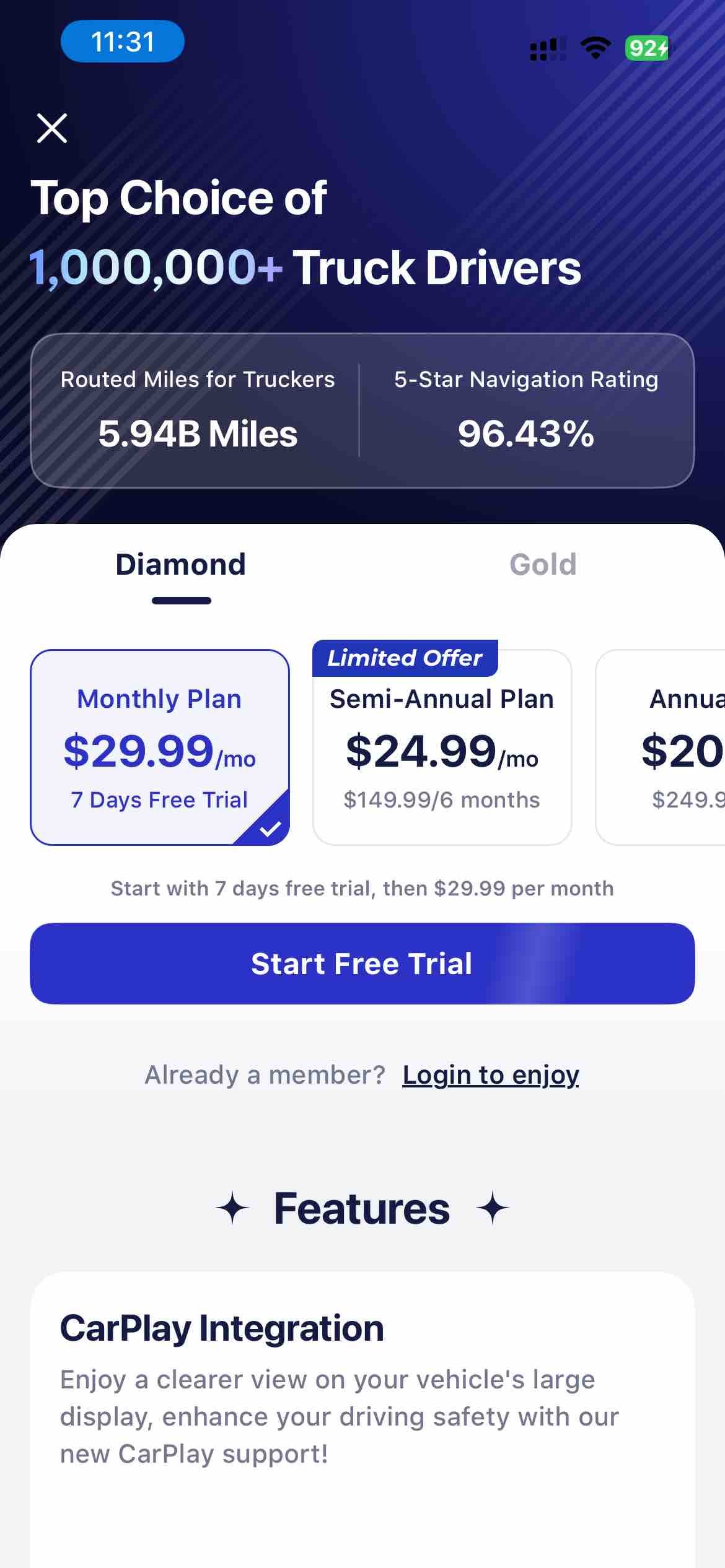 Trucker Path: Truck GPS & Fuel