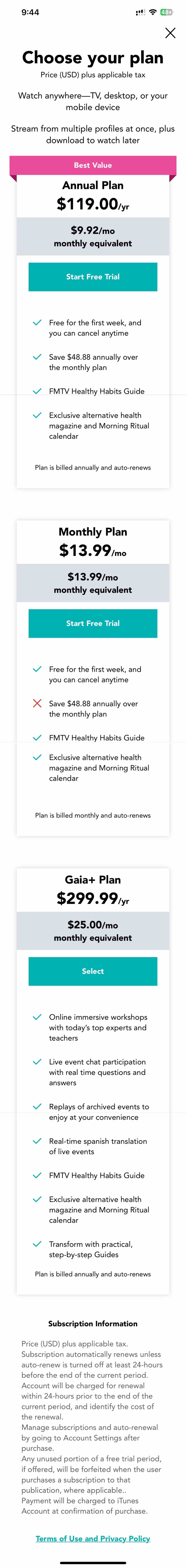 Gaia: Streaming Consciousness