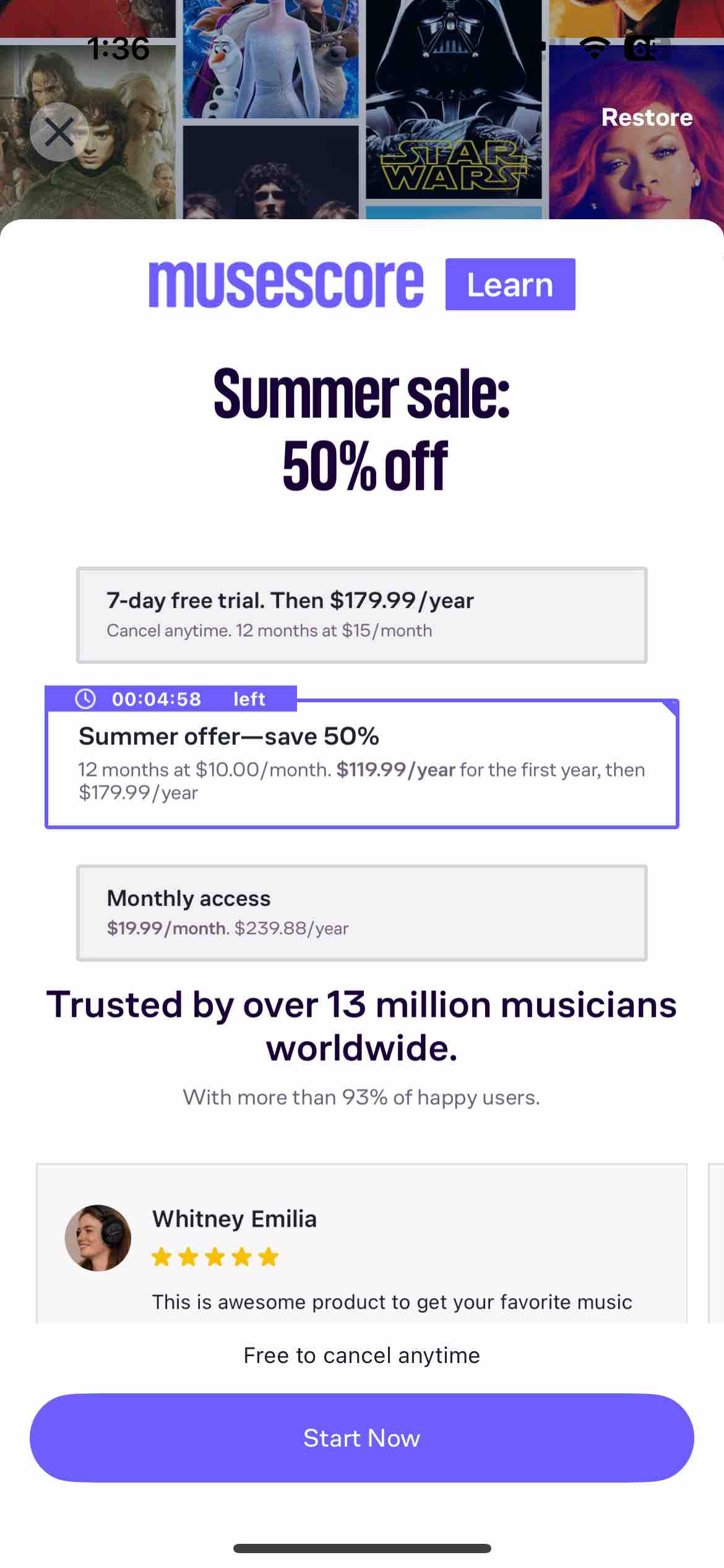 MuseScore: sheet music