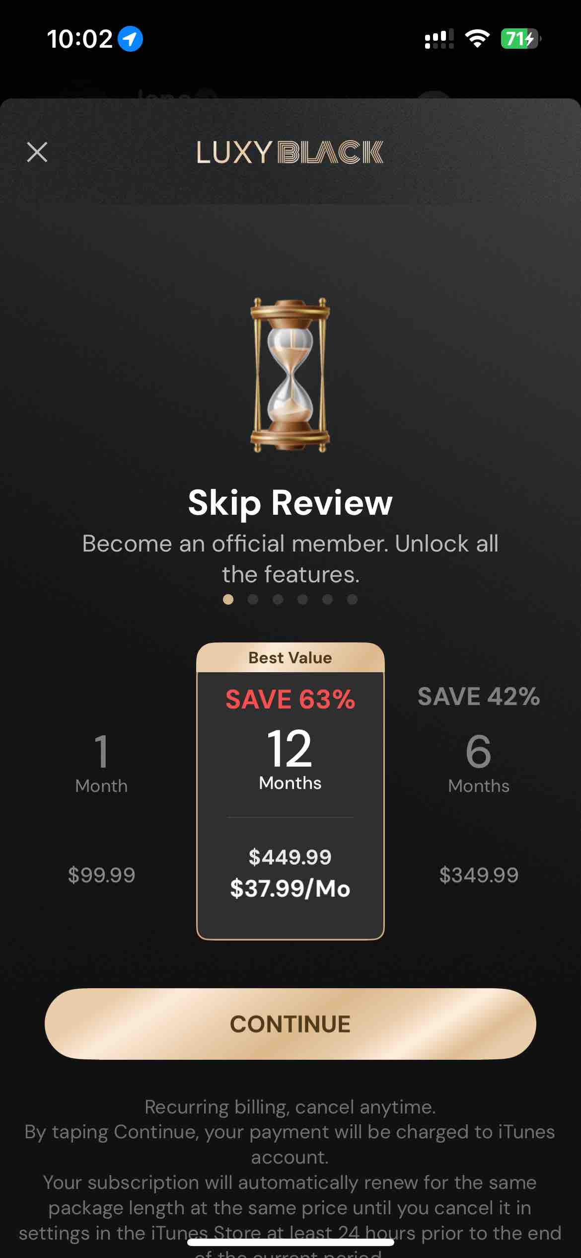 Luxy - Selective Dating App
