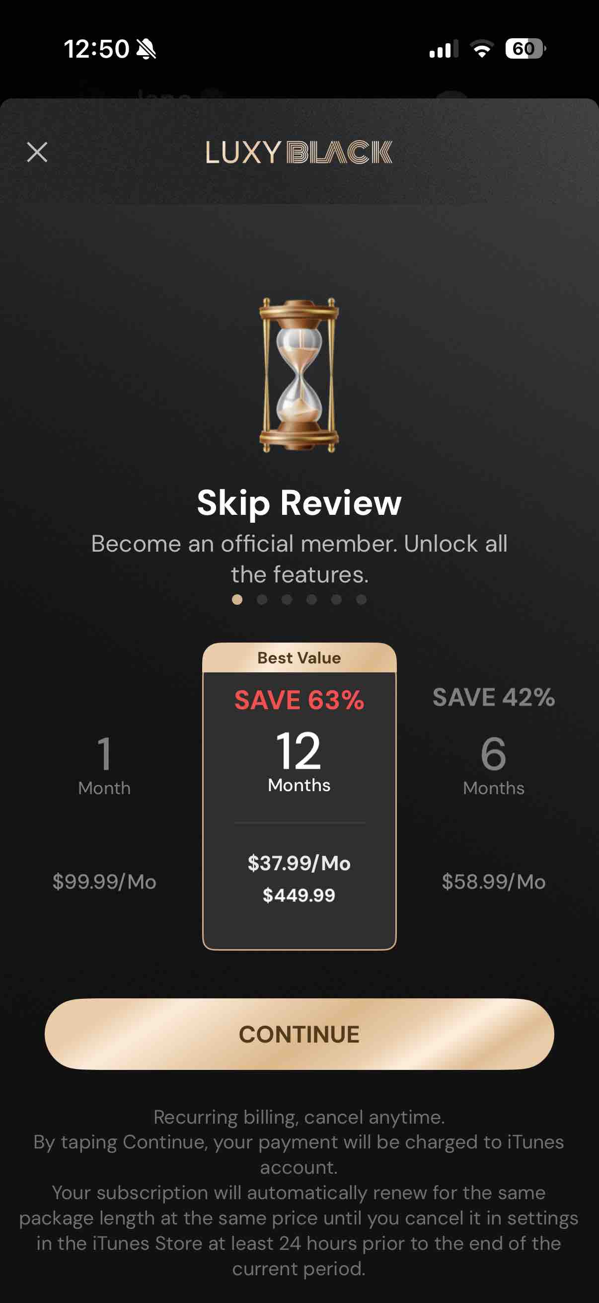 Luxy - Selective Dating App