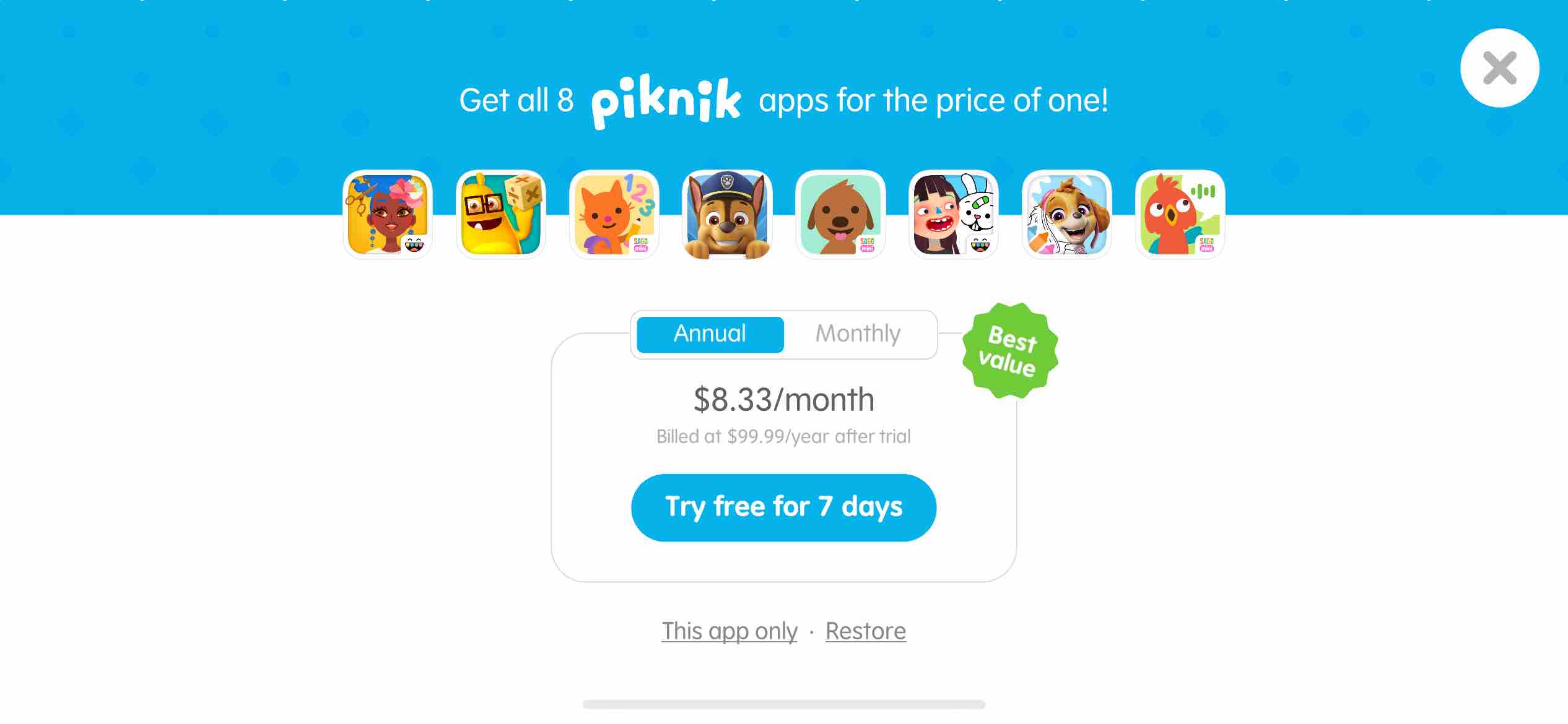 Sago Mini World: Kids Games