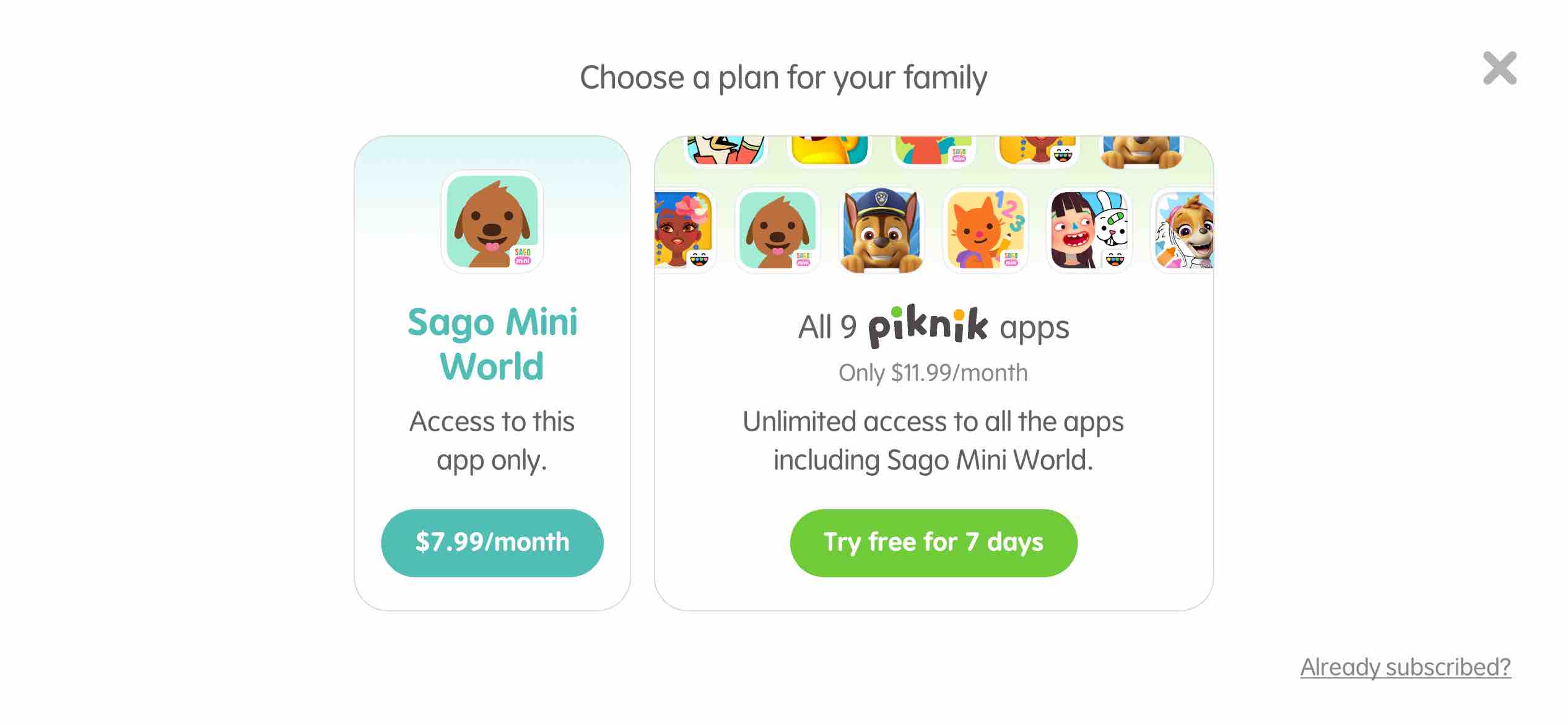Sago Mini World: Kids Games