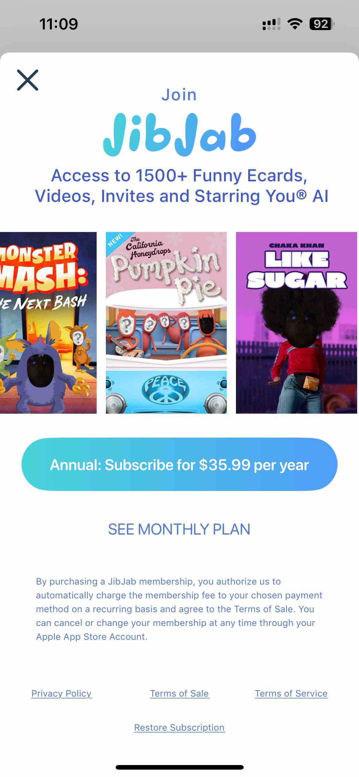 JibJab: Fun Videos & AI Images