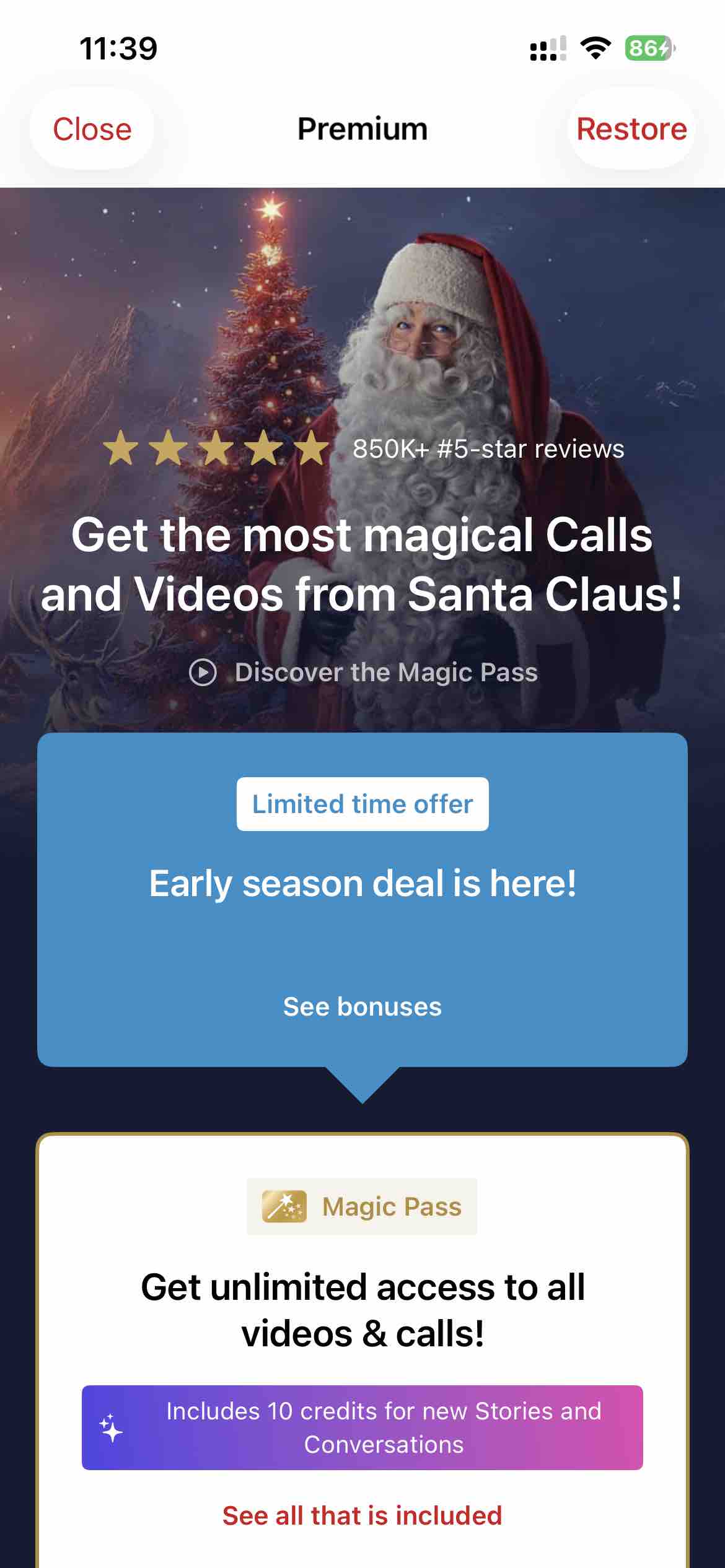 Call Santa Claus with PNP