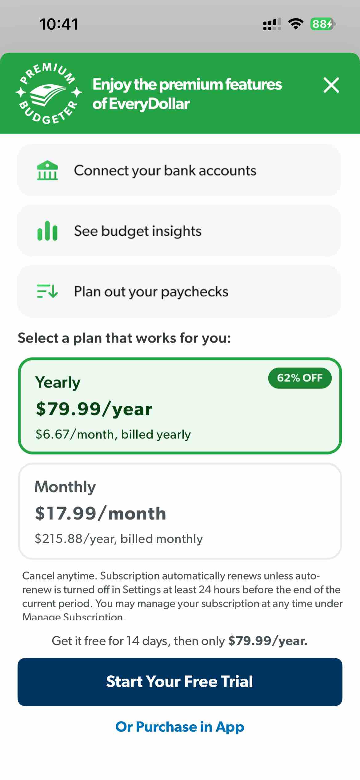 EveryDollar: Budget Management