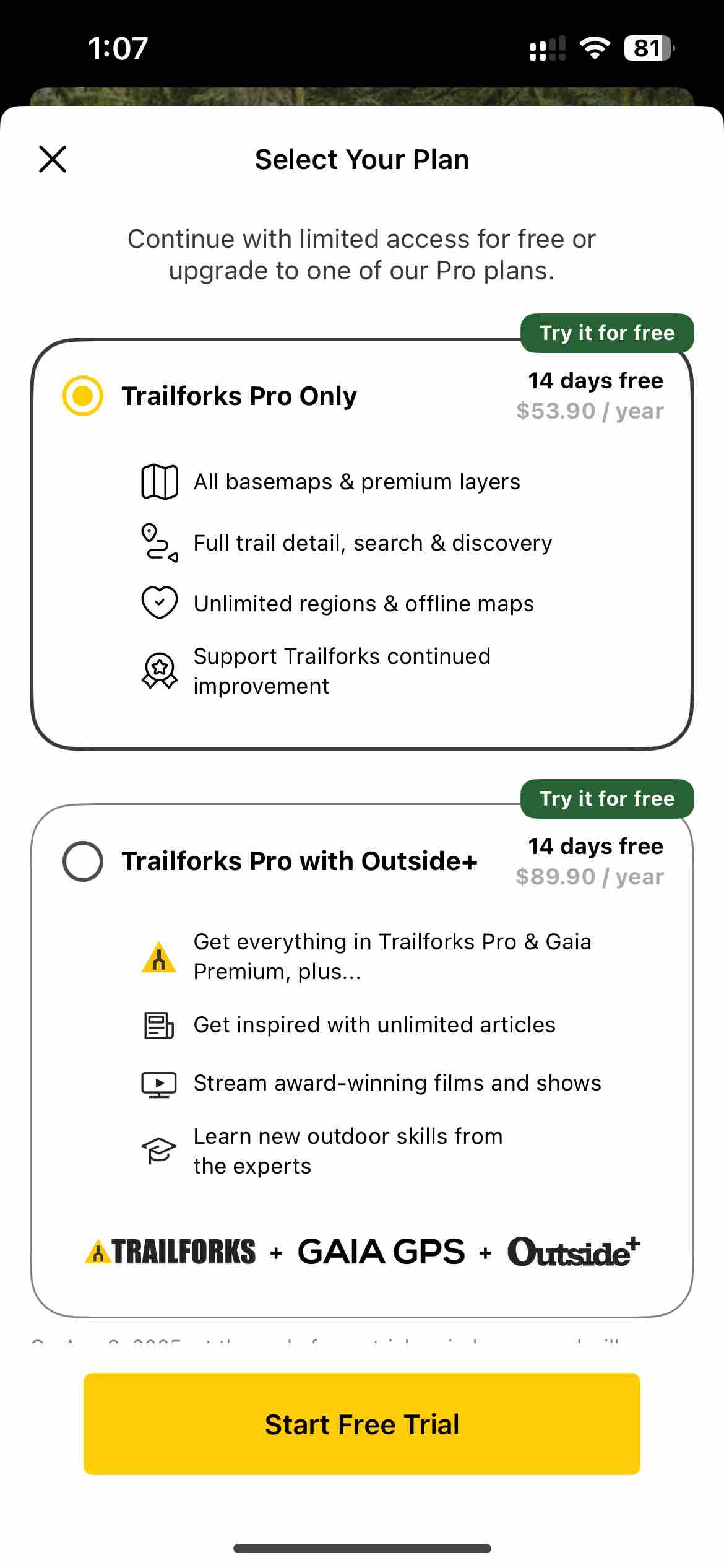 Trailforks: Offline Bike Maps
