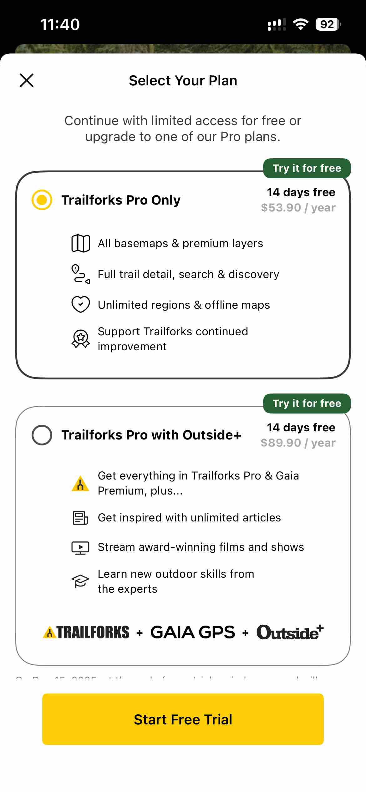Trailforks: Offline Bike Maps