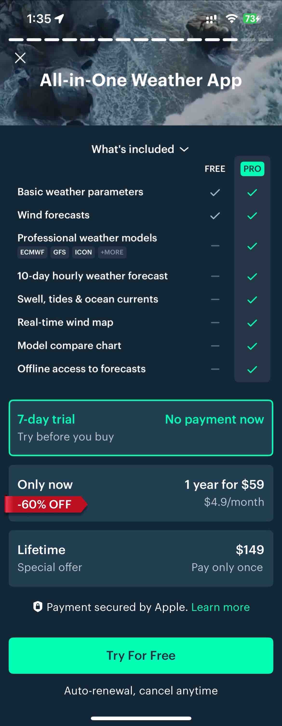 Windy.app — Wind, Tides, Radar