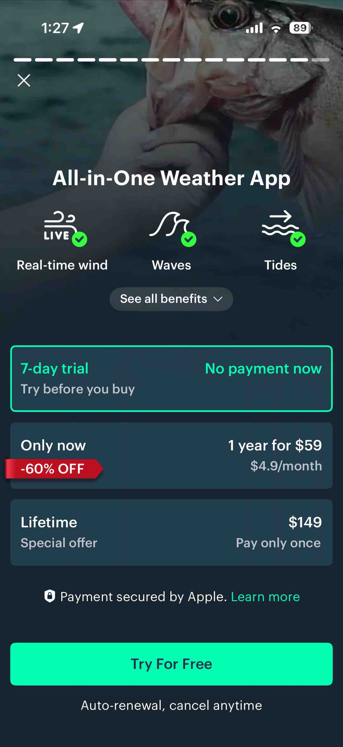 Windy.app — Wind, Tides, Radar